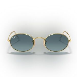 Rayban 3547 Oval Metal Sunglasses